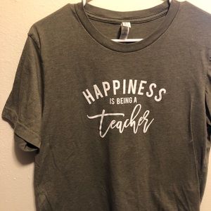 Heather Olive Teacher Tee